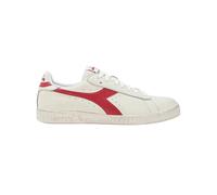 Diadora Sneaker unisex adulto Game L Low Waxed Bianco/Rosso Taglia 37 EU