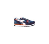 Diadora - Sneakers in Pelle Blu Stile Retrò - -Shoes -Uomo -Multicolore -40 EU
