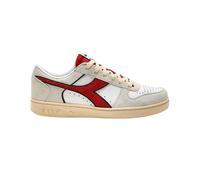 Diadora Sneakers Magic Basket Low in Pelle Bianco