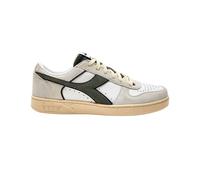 Diadora Sneakers Magic Basket Low Suede Leather Bianco
