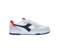 Diadora Sneakers Raptor Low Similpelle Bianco/Blu Classico/Rosso
