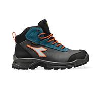 Diadora Sport Diatex Mid S3 Wr Ci Src, Mocassino Uomo, Grigio Castello Blu Lunare, 45 EU