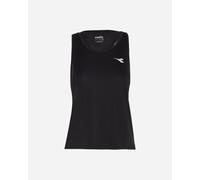 Diadora Sport W - Canotta Running - Donna - Nero S