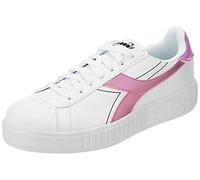Diadora STEP P DOUBLE LOGO, Sneakers Donna, Bianco/Rosa, 38 EU