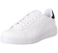Diadora Step P Twinkle, Scarpe da Ginnastica Donna, White/Black, 36 EU