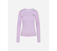 Diadora Stratouno W - Maglia Running - Donna - Viola S-M