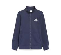 Diadora Sweat Core Felpa Zip Intera Uomo Cotone Sportiva Ginnastica Ragazzo