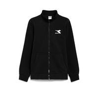 Diadora Sweat Core Felpa Zip Intera Uomo Cotone Sportiva Ginnastica Ragazzo