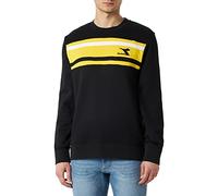 Diadora Sweatshirt Crew Slam, SWEATSHIRT CREW SLAM, Uomo, Nero, XXL