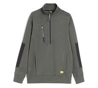 Utility Diadora Felpa da Lavoro Sweatshirt Hz LITEWORK per Uomo (L, Verde Timo)