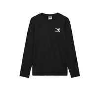 Diadora T-Shirt Girocolo Manica Lunga Uomo Ragazzo Cotone Sportiva