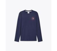 Diadora T-Shirt LS Essential Sport Blu da Uomo M Blu