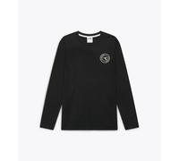 Diadora T-Shirt LS Essential Sport Nera da Uomo M Nero