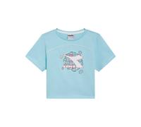 Diadora T- Shirt Puzzles Junior Ragazza Bambina Bimba Mezza Manica