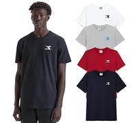 Diadora T-Shirt SS Core, Optical White, L Uomo