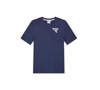Diadora T-Shirt Essential Sport IV Blu Classico da Uomo L Blu