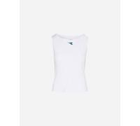 Diadora Tech W - T-shirt Tennis - Donna - Bianco L