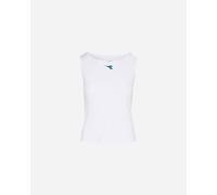 Diadora Tech W - T-shirt Tennis - Donna - Bianco S