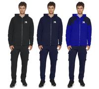 Diadora Tracksuit HD FZ Core Nero 80013 XXL
