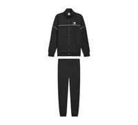 Diadora tracksuit Hoodie Tuta Zip Intera Uomo Ragazzo Nera