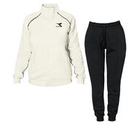 Diadora Tracksuit Tuta Donna Zip Intera Felpa Sportiva