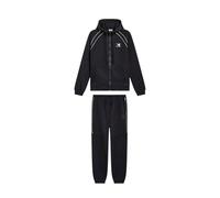 Diadora tracksuit Tuta Zip Intera Cappuccio Donna Ragazza Nera
