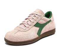 Diadora, Trainer Hairy, Scarpe Suede/Camoscio, Sneaker Casual Moda Unisex (Pink Sand/Green, Sistema Taglie Calzature EU, Adulto, Numero, Media, 39)
