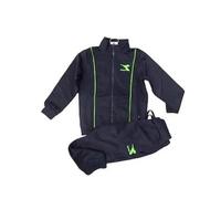 Diadora Tuta Bimbo Bambino Acetato Zip Intera