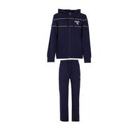 Diadora Tuta Uomo Art.102182283 Cotone felpato con zip Blu 60062