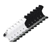 Diadora Unisex Calze Sportive Quarter, Confezione Da 12 - Calze, Logo, Motivo