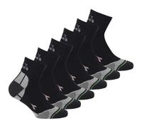 Diadora Unisex Trimestre Calzini da Sport, 6er Pacco - Calzini, Logo, Motivo