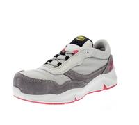 Diadora Scarpe antinfortunistiche Athena Textile Low S1PL FO SR ESD Grigio Scuro/Fucsia 36