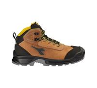 DIADORA UTILITY Chaussures de sécurité hautes CLASSIC MID S3S FO SC LG SR - Marron 42 - Chaussures et bottes de sécurité