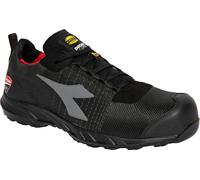 Utility Diadora, Scarpe Antinfortunistiche Unisex, Fly Motor MTX Low S3L FO SR HRO SC ESD, Colore Black/Black, Taglia 41
