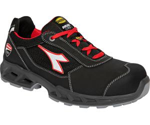 Diadora Utility Ducati Shark Engine Low S1PS, scarpe di sicurezz 40 EU male Nero/Rosso