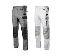 UTILITY DIADORA Pants Performance Pantaloni da Lavoro Pant. EASYWORK Light ISO 13688:2013, Optical White, GR. XS, Bianco Ottico, Donna