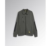 Diadora Utility Felpa da lavoro SWEATSHIRT FZ LITEWORK Verde Timo 175943 70166