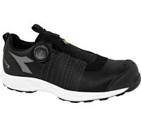 Diadora Utility Fly Litebase Matryx Boa Low, scarpe di sicurezza 44 EU male Nero/Grigio/Bianco