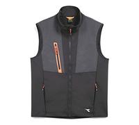 Diadora Utility - GILET - VEST SOFTSHELL HYBRID L/BLACK/PHANTOM