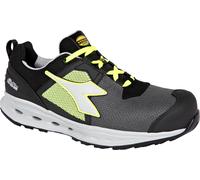 Diadora Utility Glove A.Box Low GH S1PS, scarpe di sicurezza uni 44 EU male Nero/Grigio Scuro/Giallo Fluo