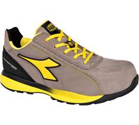Diadora Utility Glove Hyper Low S3S, scarpe di sicurezza unisex 39 EU male Marrone Chiaro/Giallo