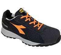 Diadora Utility Glove MDS Tex Low S1PS, scarpe di sicurezza unis 46 EU male Blu Scuro/Arancione Fluo