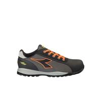 Diadora Glove Tech Low PRO S1P Sra HRO ESD, Scarpe da Ginnastica Uomo, Asphalt/Orange Fluo, 42 EU