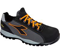 Diadora Utility Glove Net Low Pro S1PL, scarpe di sicurezza unis 48 EU male Grigio Scuro/Nero/Arancione Fluo