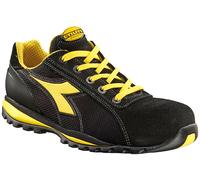 Diadora Utility Glove Tex Low S1PS, scarpe di sicurezza unisex 41 EU female Nero/Giallo