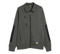 Diadora Utility Litework FZ Felpa da lavoro con zip intera, verde
