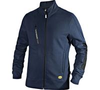 Diadora Utility Litework, giacca da lavoro in felpa 3XL male Blu Scuro/Nero