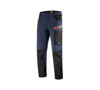 Diadora Utility - Pantalone Hybrid Performance - Uomo - Taglia XL - Colore: Nero - Blu Profondo