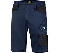 Diadora Utility Poly 2.0 Bermuda, pantaloni da lavoro XXL male Blu Scuro/Nero