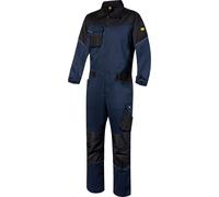 Diadora Utility Poly 2.0, tuta da lavoro S male Blu Scuro/Nero